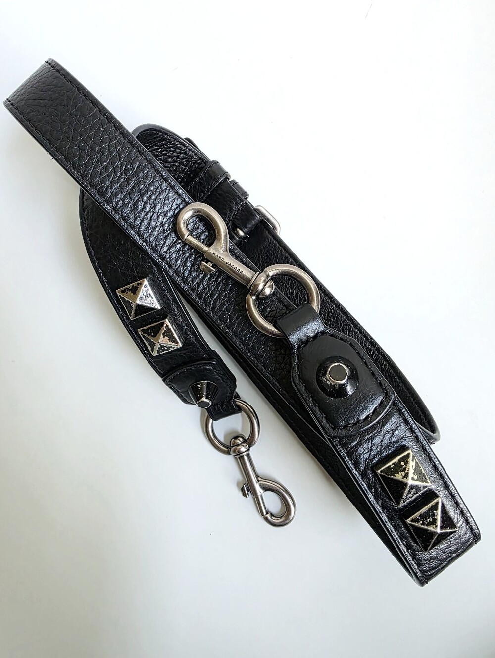 Marc Jacobs Recruit Studded Saddle Bag - Picture 8 of 14
